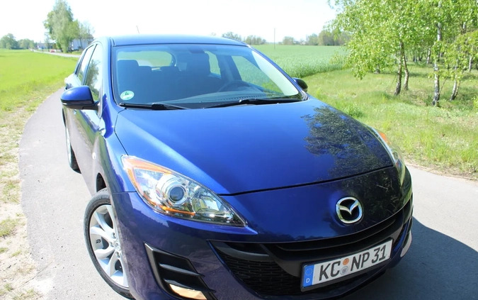 Mazda 3 cena 24500 przebieg: 110653, rok produkcji 2011 z Łęczyca małe 596